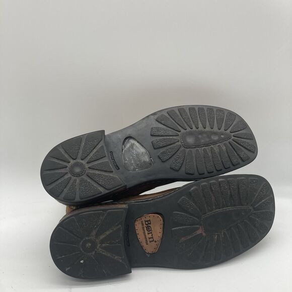 Mens Size 9 Born Hemlock Brown Leather Chelsea Casual Boots $109.99 MSRP - Picture 8 of 11